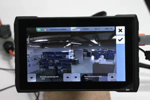 Interface tactile IHM CClair Agriconnect